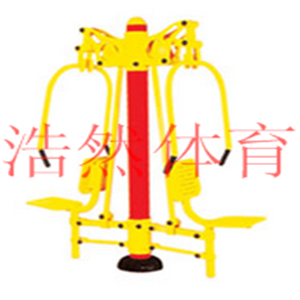 雙人坐推訓練器