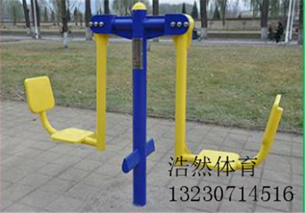 雙位蹬力器 公園健身器材